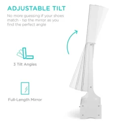 Best Choice Products Full Length LED Mirrored Jewelry Storage Organizer Cabinet W/ Interior & Exterior Lights 15 Best Choice Products Full Length LED Mirrored Jewelry Storage Organizer Cabinet W/ Interior & Exterior Lights -Furniture Shop GUEST fa81e794 feb8 4ee9 8200 ef260955b259