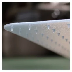 29"x46" Polypropylene Chair Mat For Carpets Rectangular White - Floortex -Furniture Shop GUEST fb1f85b5 1b60 4710 ae6d bc7f093d3b46