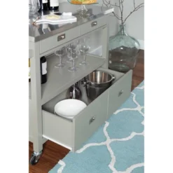 Sydney Kitchen Cart - Linon -Furniture Shop GUEST fbeee83d d3f5 4409 935c 291b2e3ed783