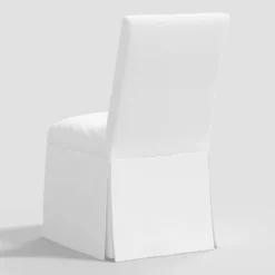Samy Skirted Slipcover Dining Chair Twill White - Threshold™ -Furniture Shop GUEST fc284e5f 3d25 4ea3 bd44 ca349bd81099