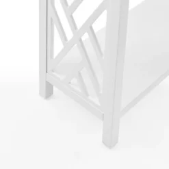 Arcadia Acacia Wood Round Wedge Tables White - Alaterre Furniture -Furniture Shop GUEST fc97bbd0 9e24 42cc 883d a17d8ea98d7a