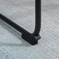 HOMCOM Counter Height Bar Stools Set Of 4, Vintage PU Leather Barstools With Footrest For Dining Room, Home Bar, Kitchen, Black 10 HOMCOM Counter Height Bar Stools Set Of 4, Vintage PU Leather Barstools With Footrest For Dining Room, Home Bar, Kitchen, Black -Furniture Shop GUEST fca6ac4d 8f06 41a1 88cd 7a784ec4617e