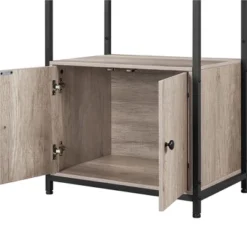 Yaheetech 59" Kitchen Storage Rack With Cabinet And Shelves -Furniture Shop GUEST fcb7cefb f17a 4ed6 a5c6 77959810c1d8