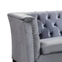 82" Honor Sofa Blue - Acme Furniture -Furniture Shop GUEST fd6456d8 0ee2 42eb adf6 f28249fecf0d