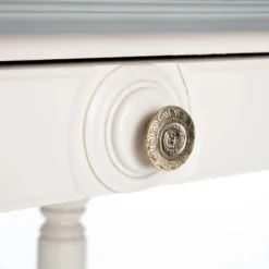 Amos Side Table With Drawer Cream/Gray - ClickDecor -Furniture Shop GUEST fe19d673 ec8d 4977 a32a 7be1937a1cbd