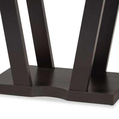 Boone Wood Console Table - Baxton Studio 6 Boone Wood Console Table - Baxton Studio - Image 4