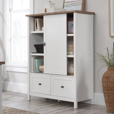 Cottage Road Storage Cabinet With File Drawers White - Sauder 5 Cottage Road Storage Cabinet With File Drawers White - Sauder - Image 3